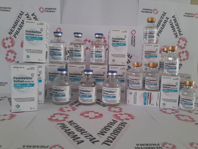 Nembutal (pentobarbital) capsules - sedative and hypnotic medication